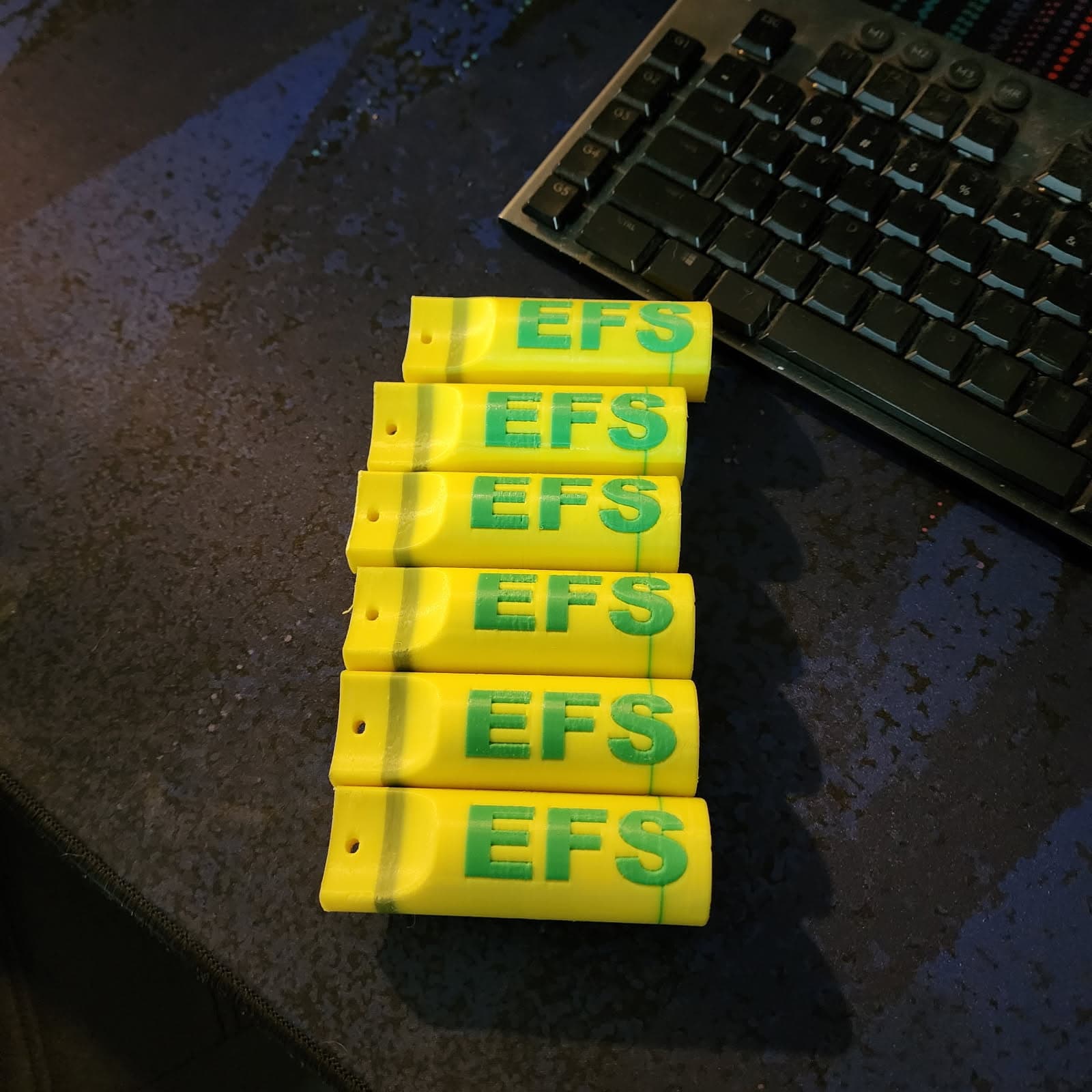 Custom 3D printed lock ring tools for pilot lights and switches — multi-colour ASA