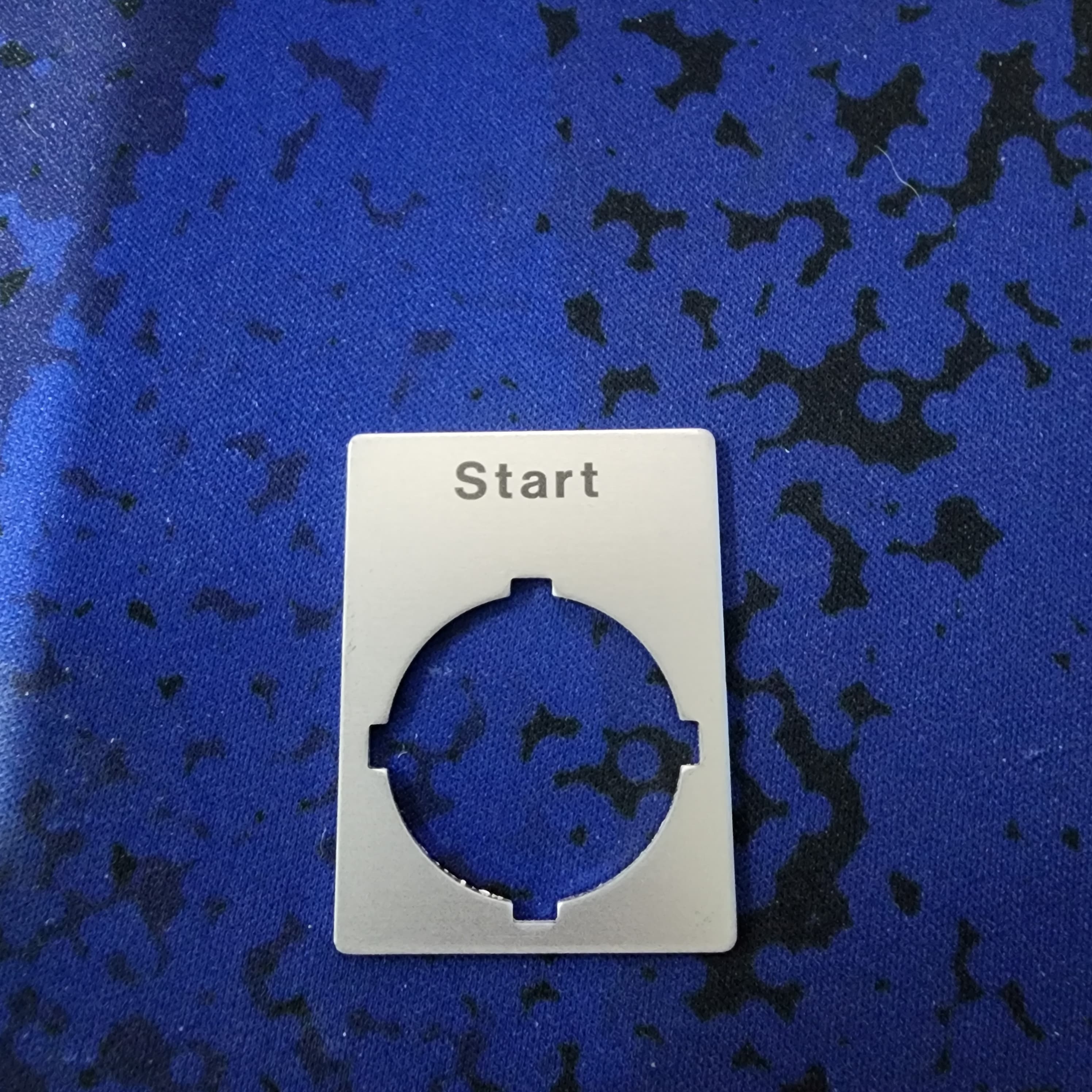 Aluminium Start Tombstone 